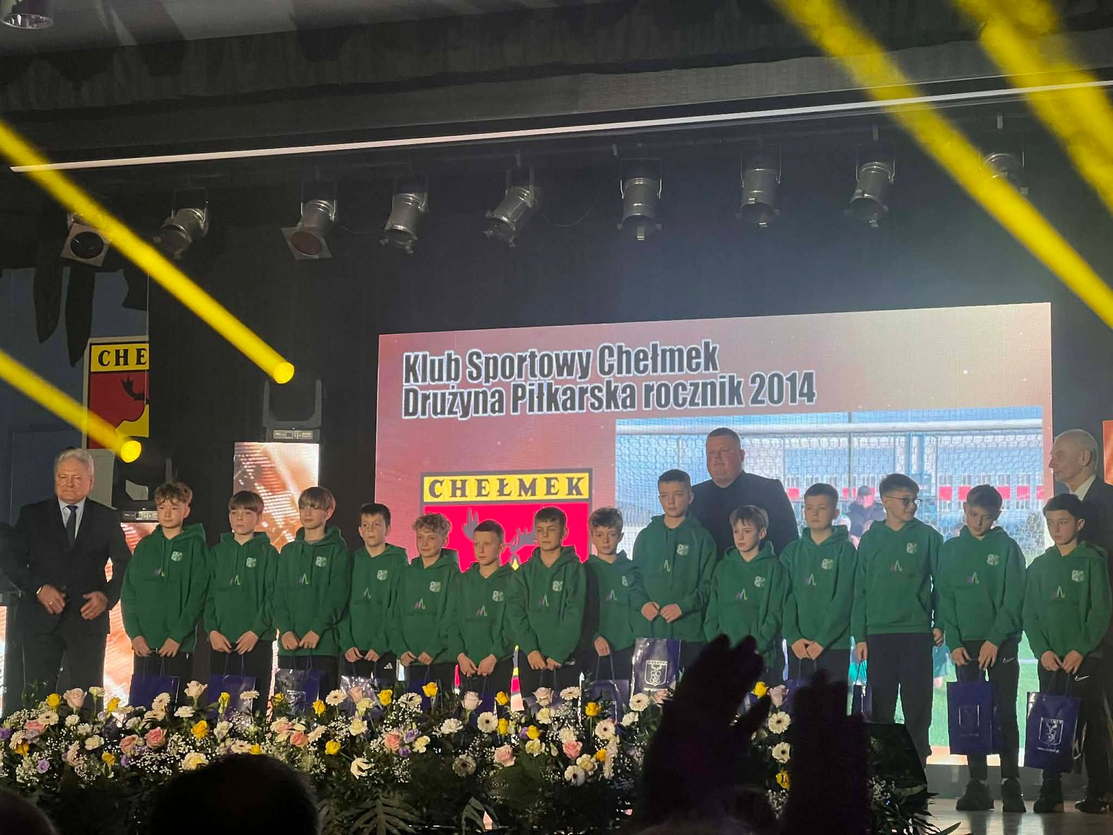 KS Chełmek na ceremonii nagród